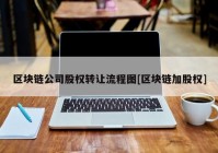 区块链公司股权转让流程图[区块链加股权]